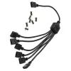 Cavo splitter RGB EK Water Blocks EK-D-RGB splitter D-RGB a 6 vie
