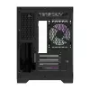 Darflash FT418 case per computer + 6 ventole aRGB (nero)