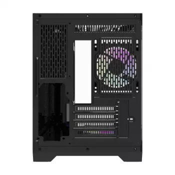 Darflash FT418 case per computer + 6 ventole aRGB (nero)
