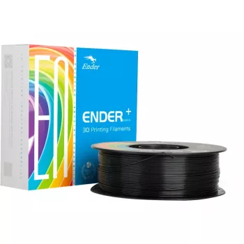 Materiale per stampa 3D Creality 3D 3301010306 acido polilattico PLA nero 1 kg 1,75 mm