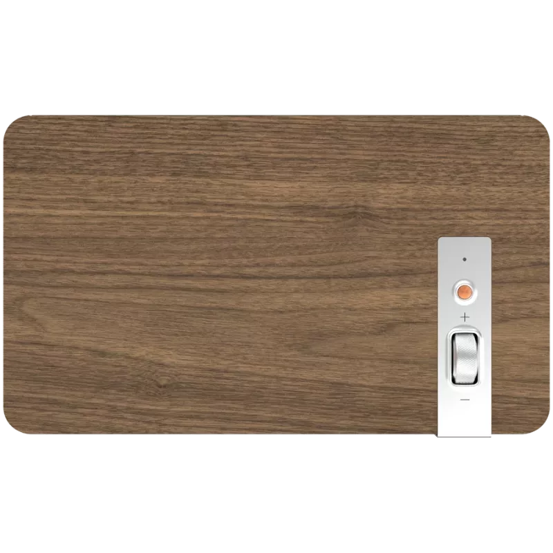 Klipsch the Three Plus sistema di altoparlanti Bluetooth Premium noce USB RCA...