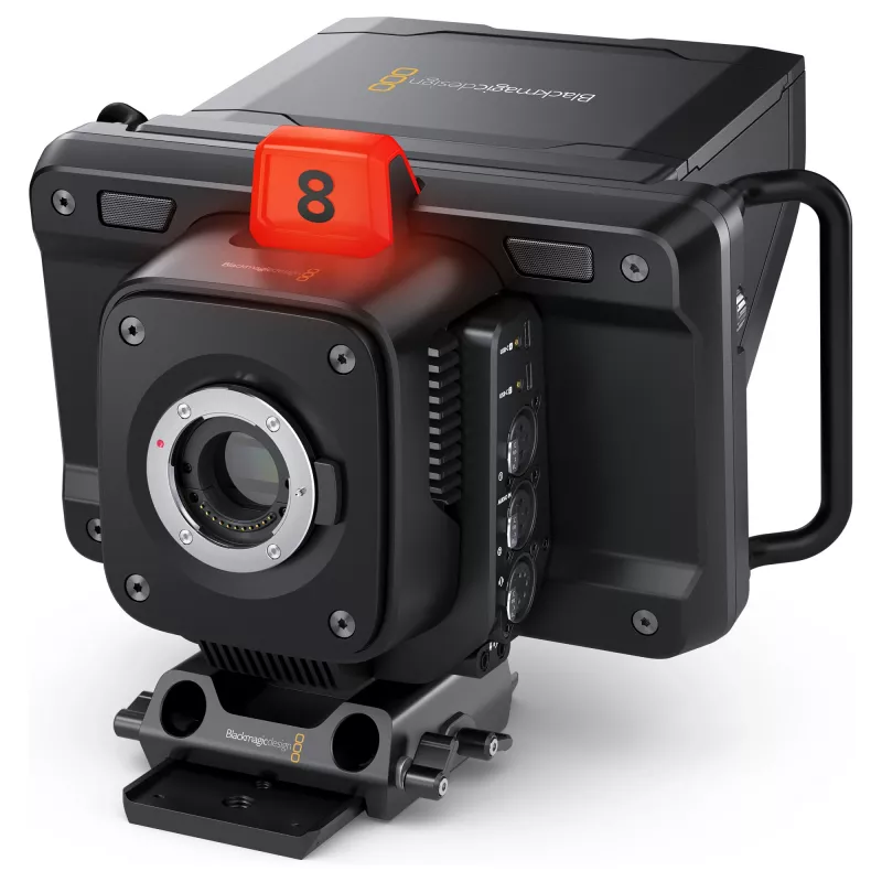 Blackmagic Studio Camera 4K Pro - camcorder - 4K / 60 fps - solo corpo - unità a stato solido (SSD)