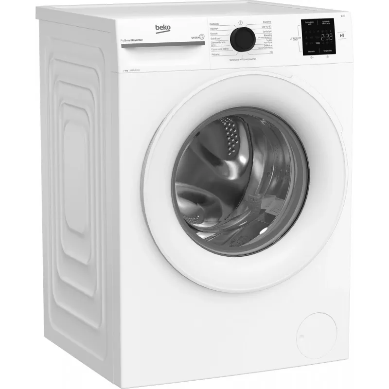 BEKO BM1WFU38225WW lavatrice b100 8 kg 1200 giri/min AquaWave bianco
