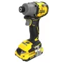 Stanley SFMCF830D2K-QW avvitatore a impulsi brushless, 2×2,0 Ah, 3200 giri/min, nero/giallo