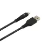 Cavo dati USB a Lightning Tellur TLL155481 2,4 A 1 m nylon nero
