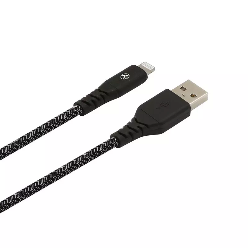 Cavo dati USB a Lightning Tellur TLL155481 2,4 A 1 m nylon nero