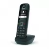 Telefono analogico/DECT Gigaset AS690HX cordless con display del numero chiamante nero