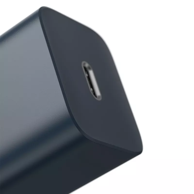 Baseus Super Si Power Charger con cavo USB-C a Lightning 20W blu
