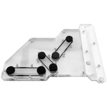 Singularity Computers Spectre 2.0 Elite Kit Side Distro Plate - bianco