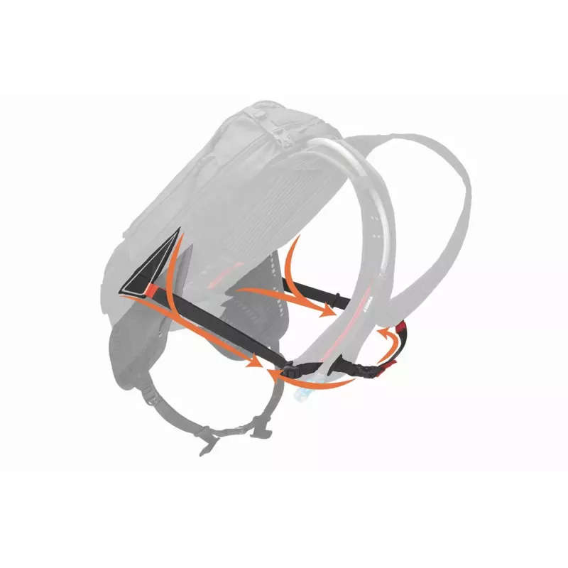 Zaino idrico Thule 3796 Rail Hydration Pack 8L Covert