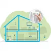 devolo Magic 2 WiFi next Powerline Starter Kit 1x adattatore devolo Magic 2 WiFi next, 1x adattatore devolo Magic 2 LAN