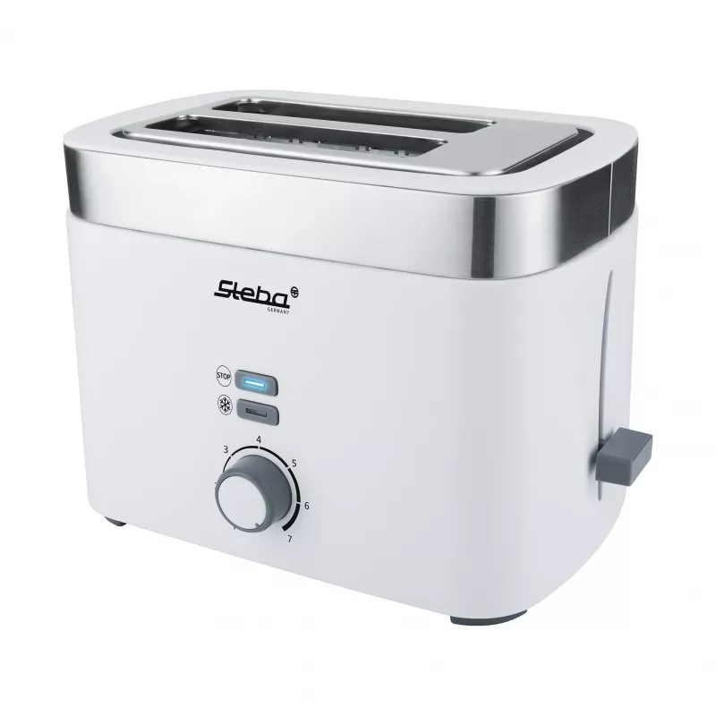 Tostapane Steba TO 10 BIANCO 2 fette 930 W argento bianco