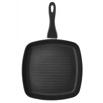 Padella grill JATA G28 quadrata nera