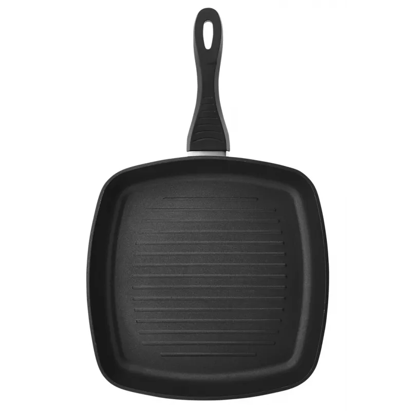 Padella grill JATA G28 quadrata nera