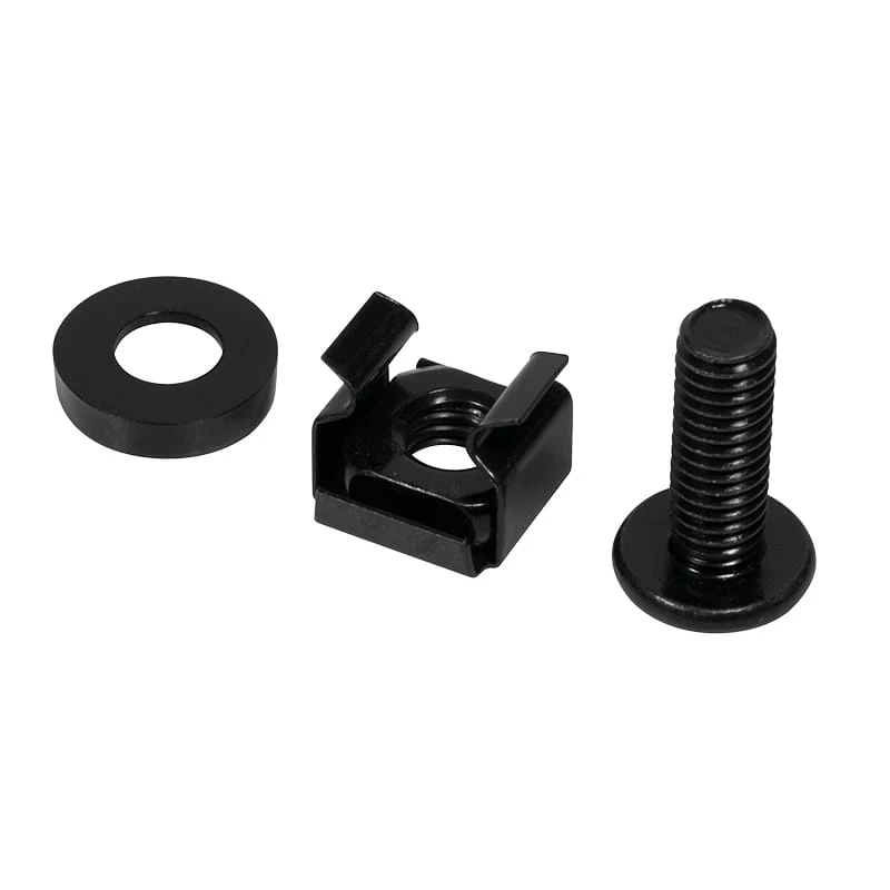 Set viti LOGILINK AC116 — 50 viti nere per accessori rack