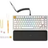 Tastiera gaming Glorious GMMK Pro 75%, ISO, Pre-Built, bianca