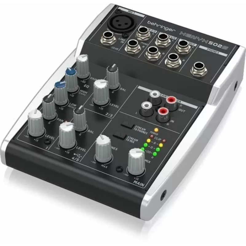 Behringer XENYX 502S - mixer audio analogico
