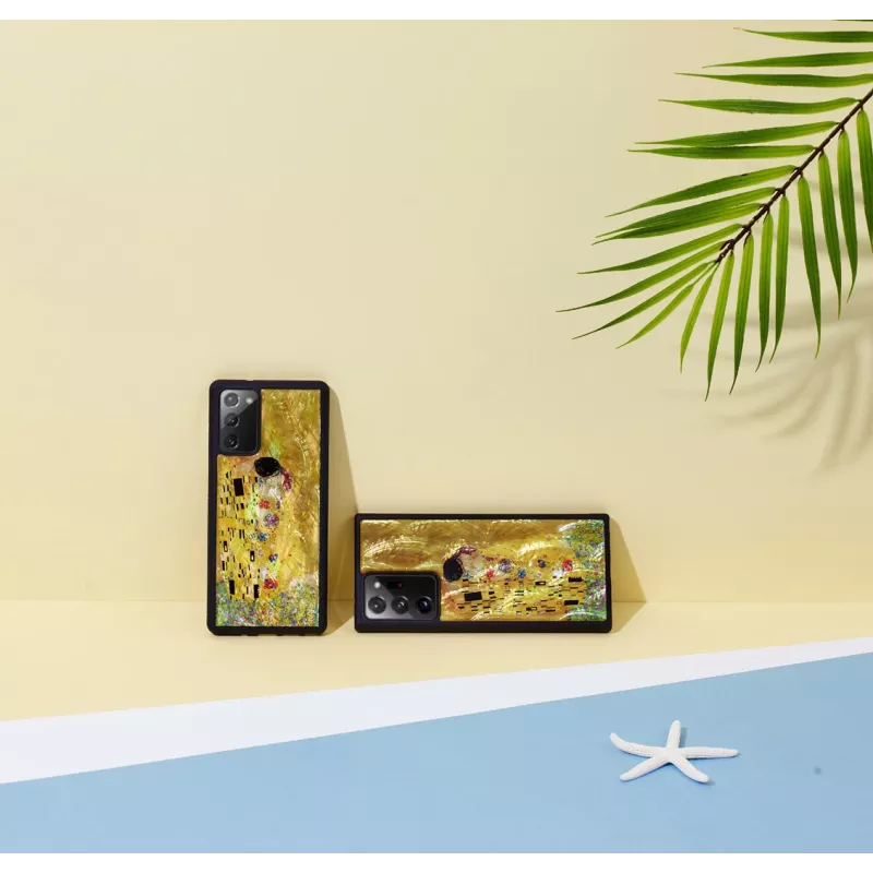 Custodia protettiva iKins per Samsung Galaxy Note 20 – design Kiss nero