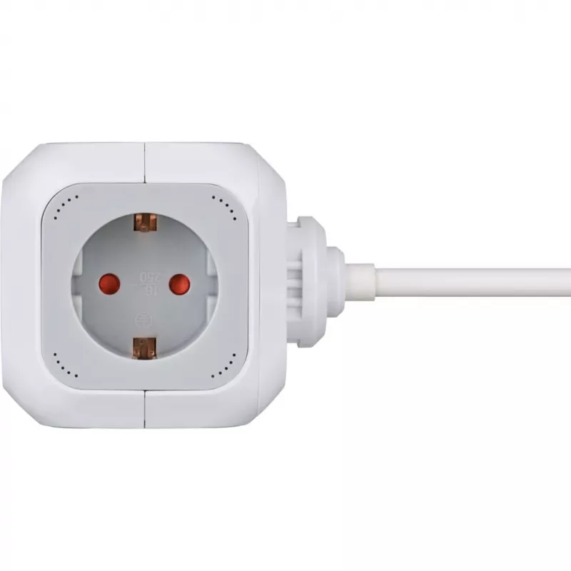 Prolunga elettrica Brennenstuhl 1150090 1,4 m 4 uscite AC per interni bianco (1150090)