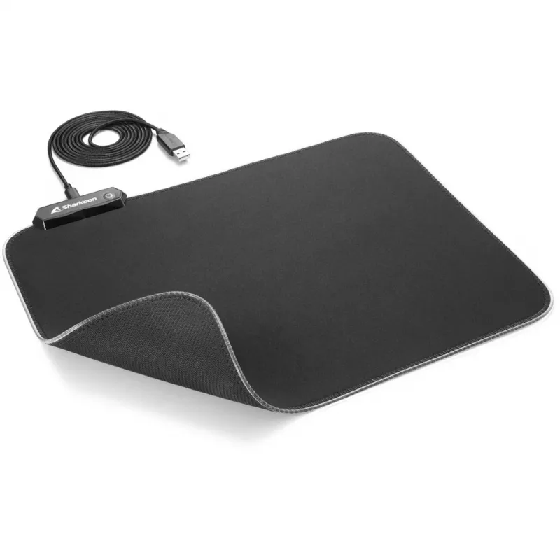 1337 RGB V2 Gaming Mat 360, tappetino mouse gaming nero