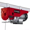 Einhell TC-EH 600 2255150 paranco elettrico a fune, 1050 W, 600 kg, 8 m/min, rosso