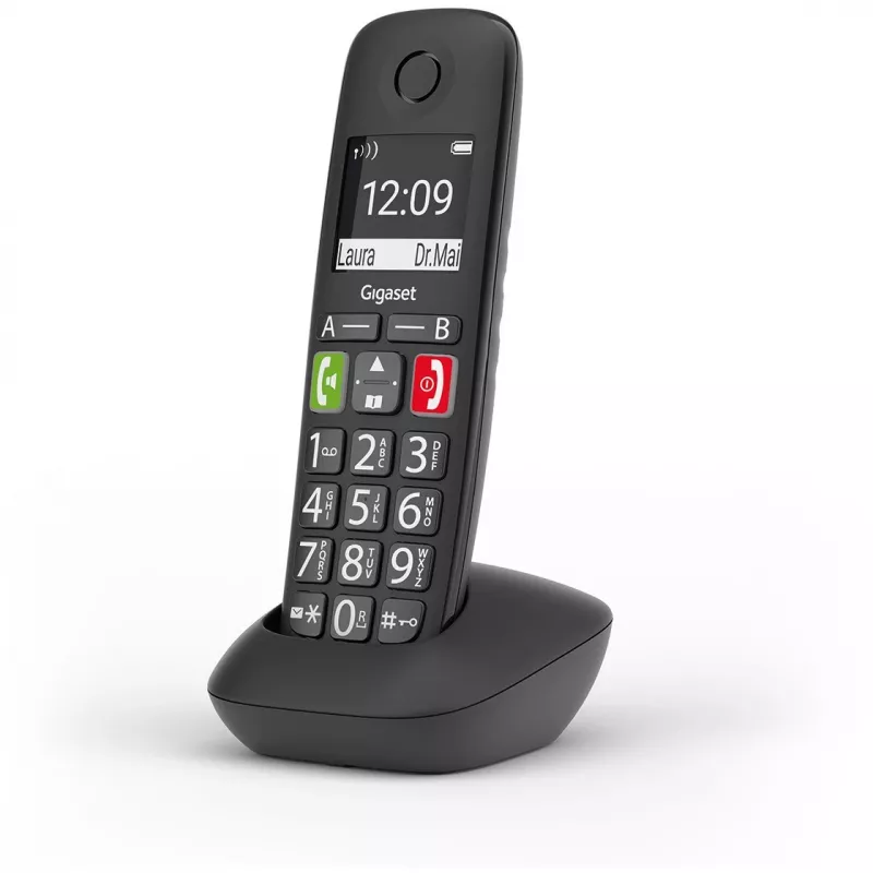 Gigaset Hearing Aid.DECT E290HX portatile aggiuntivo, nero