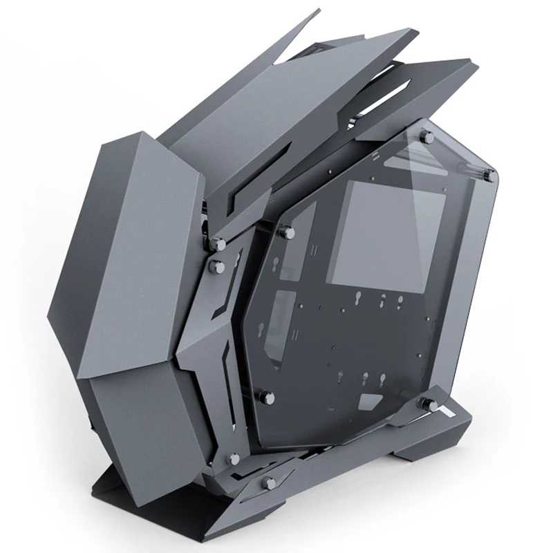 Jonsbo MOD3 Mini micro-ATX tower showcase vetro temperato - grigio - tower