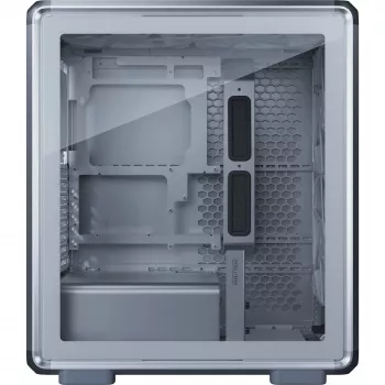Case PC Cooler Master MasterFrame 500 Mesh, Midi-Tower, E-ATX, vetro temperato – argento