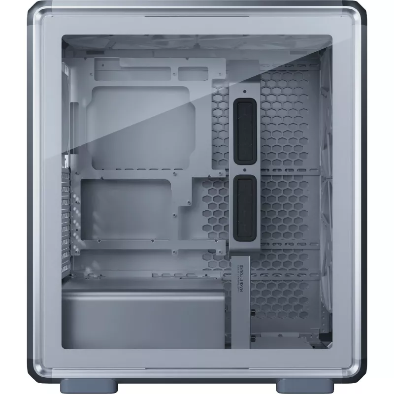 Case PC Cooler Master MasterFrame 500 Mesh, Midi-Tower, E-ATX, vetro temperato – argento