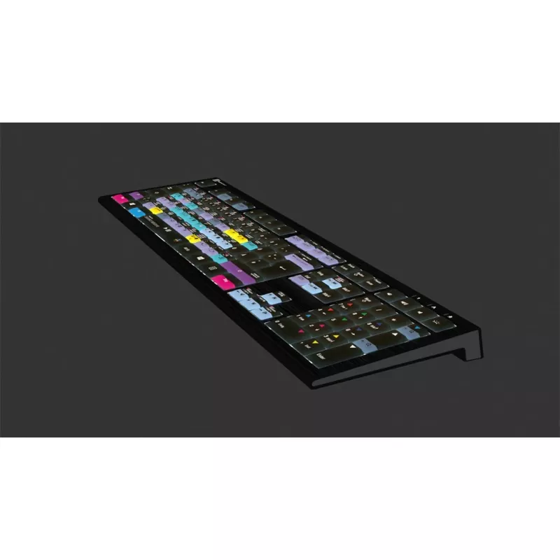 Logickeyboard ASTRA 2 DaVinci Resolve tastiera LKB-RESB-A2PC-DE, USB, QWERTZ tedesco (DE), PC, nera