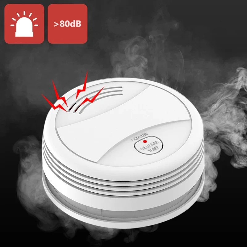 Rilevatore di fumo Spring 0 WLAN fotoelettrico bianco