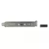 Staffa per slot DeLOCK 89937 con 1 x connettore USB Type-C