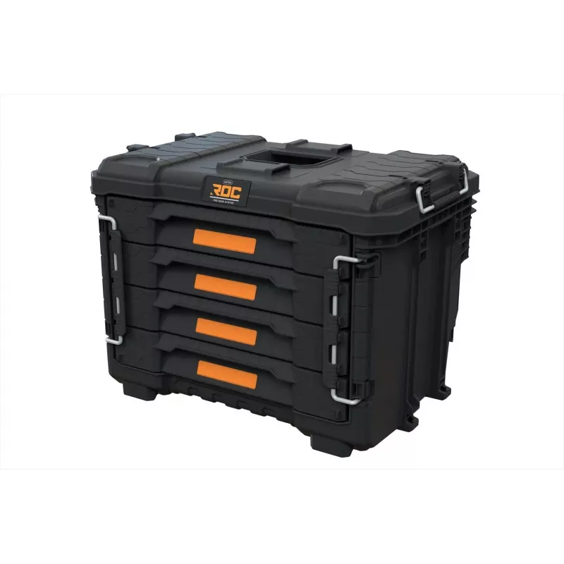 Cassetta portautensili KETER DIY ROC Pro Gear 4 Drawers Unit XL con 4 cassetti, tecnopolimero, 25 L