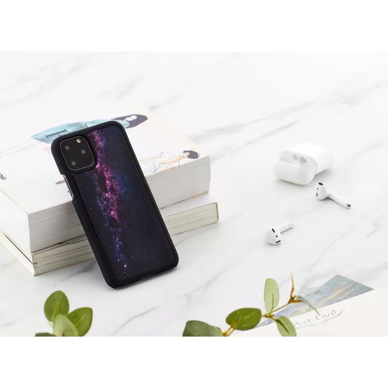 Custodia per cellulare iKins per iPhone 11 Pro – milky way nero custodia protettiva