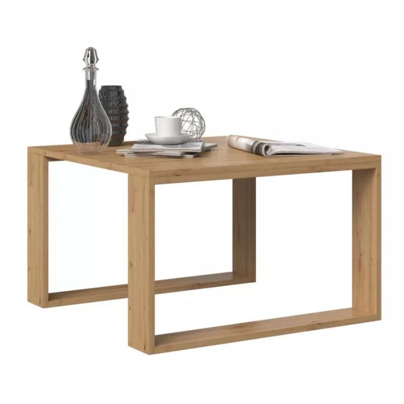 Tavolo MODERN MINI 67x67x40 cm rovere artisan