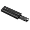 Case esterno per SSD QOLTEC NV2270 per unità M.2 SATA/NVMe, USB-C, fino a 2 TB