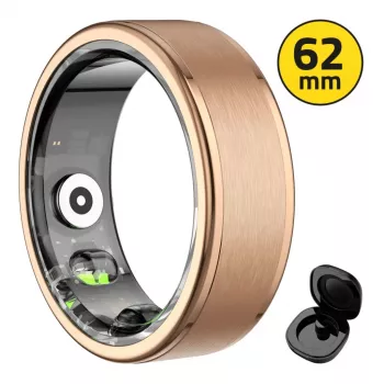 Smart Ring MANTA SR01GD 62mm OneRing Gold — misura 62, finitura oro metallizzato