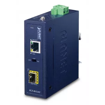 Convertitore di rete PLANET IGT-815AT 1000 Mbit/s multimodale, monomodale blu
