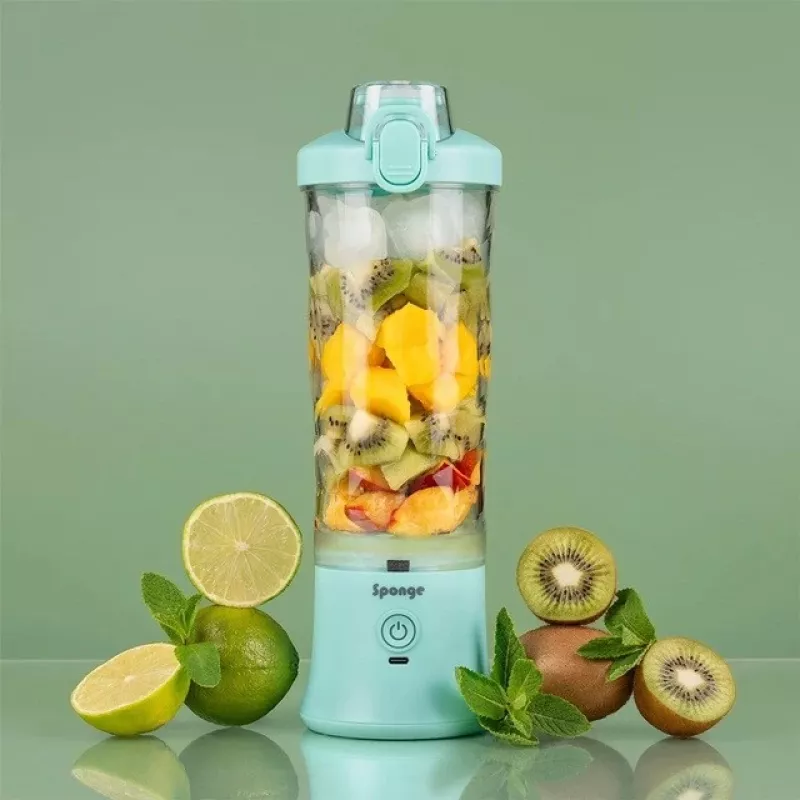 Frullatore da tavolo a batteria Sponge 0,6 l turchese