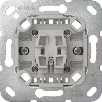 gira Modulo deviatore a bilanciere 310700 per commutazione multipla, inserto di comando elettrico per interni
