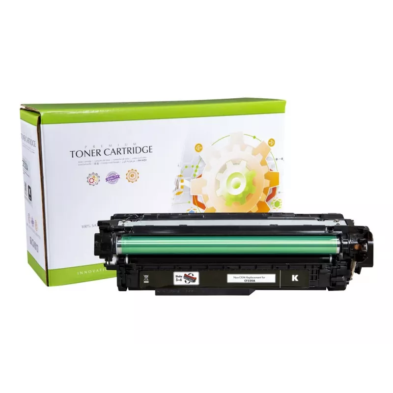 Cartuccia toner STATIC compatibile con HP CF320A nero rigenerata 11.500 pagine