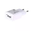 Akyga AK-CH-11 caricabatterie USB-A 15 W, Quick Charge 3.0, bianco