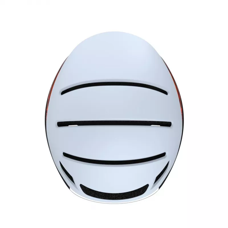 Casco open face Livall EVO21 bianco costruzione ibrida