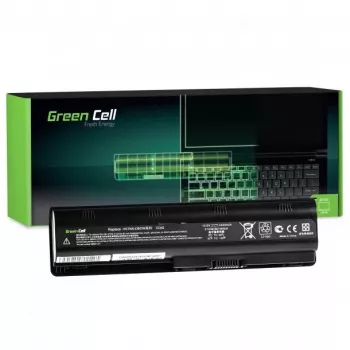 Batteria Green Cell per HP 635 650 655 Pavilion G6 G7, Li-Ion 10,8 V 4400 mAh, 6 celle, nero