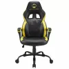 Sedia gaming PC Subsonic SA5642-B1 seduta imbottita nero giallo 120 kg