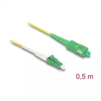 Cavo in fibra ottica InfiniBand DeLOCK 83234 0,5 m LC SC LC/APC giallo