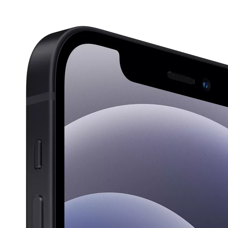 Telefono rigenerato iPhone 12/128GB nero Grado A rosso