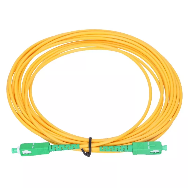Extralink Cavo Patch SC/APC-SC/APC, Singlemode, Simplex, G.657A1, 3mm, 3m