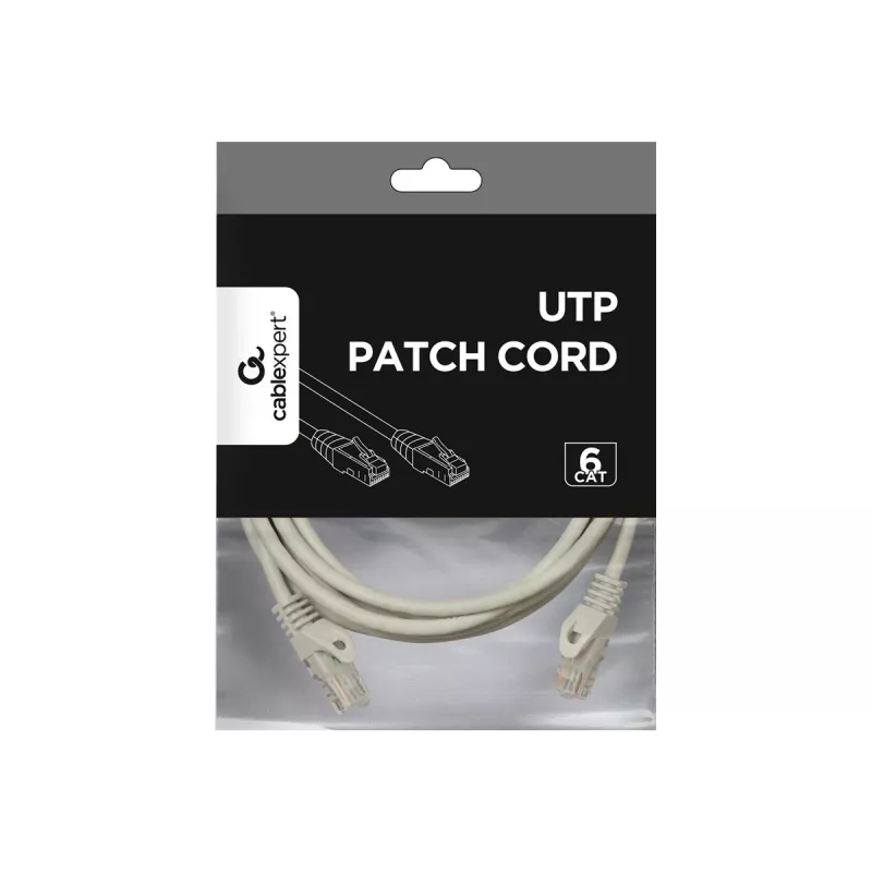 Cavo di rete Gembird PP6U-3M grigio Cat6 U/UTP (UTP)