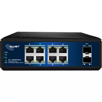 Switch di rete ALLNET ALL-SGI8108v2 8 porte 10/100/1000 Mbit/s Gigabit